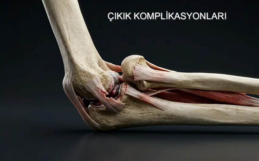 Tekrarlayan omuz çıkığına neden olan bağ yırtılması (Bankart lezyonu) ve anatomik hasar.
